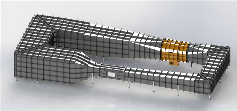 FD800S-120L / FD1200S-120L (120m/s回流风洞)